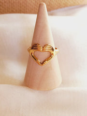 Embrace Heart Ring