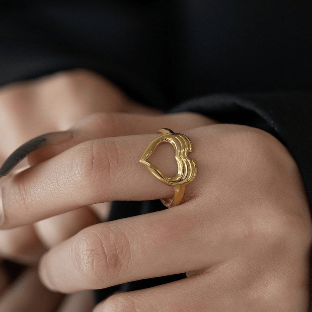 Embrace Heart Ring