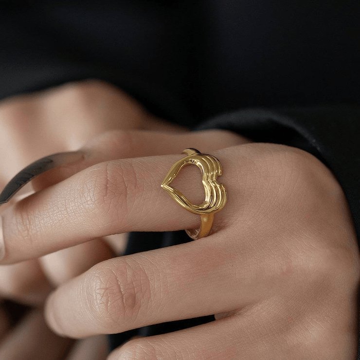 Embrace Heart Ring