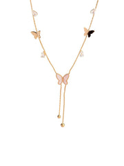 Blush Butterfly Lariat