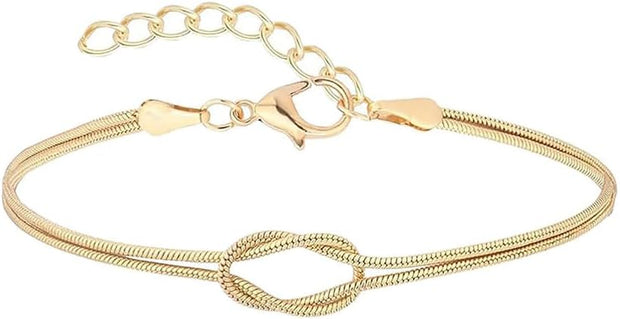 Infinite Shine Knot Bracelet